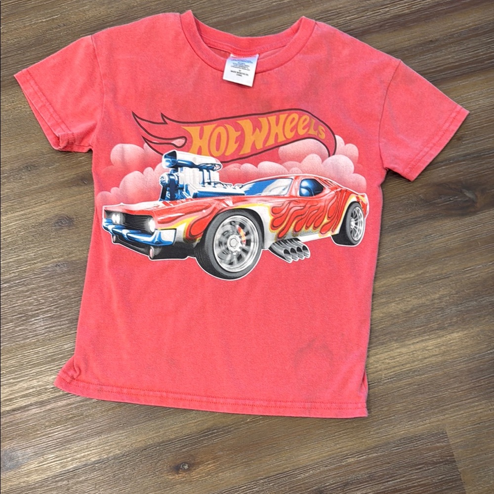 Hot Wheels Kids T-Shirt with Car Design
